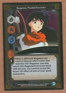 Kagome Feudal Traveler Inuyasha TCG #96 FOIL Keshin Card CCG 1st Edition First - Picture 1 of 2