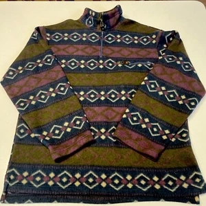Jos J Oliver Men’s Fleece Aztec - XL - See Measurements - Picture 1 of 8