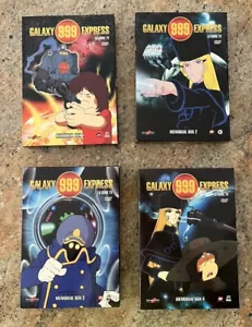 Galaxy Express 999 DVD 4 BOX Serie TV Completa Yamato video Perfetta Unica Anime - Foto 1 di 9