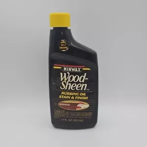 Minwax Wood-Sheen Rubbing Oil Stain and Finish Rosewood Rare Yellow Cap Top - Picture 1 of 6