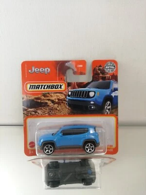 Matchbox 19 Jeep Renegade su blister - Immagine 1 di 3