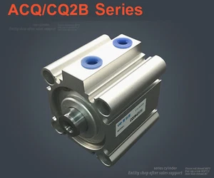 NEW Pneumatic CQ2B32-5D Double Acting Compact Air Cylinder SMC Type - Picture 1 of 3