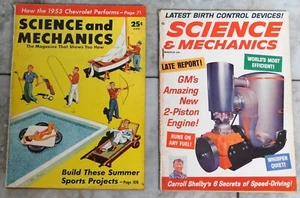 Wissenschaft und Mechanik Vintage Juni 1953 & März 1965 - Bild 1 von 6