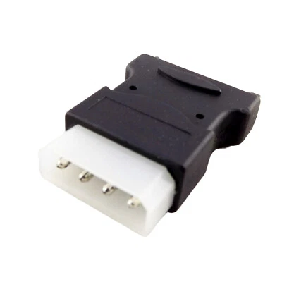1x 4 Pin Molex PC IDE Male To 15 Pin SATA Male Power Adapter Convertor Connector - Image 1 of 4