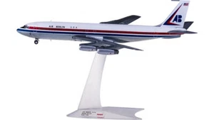 1:200 Herpa AIR BERLIN USA BOEING 707-300 Passenger Plane Diecast Aircraft Model - Picture 1 of 5