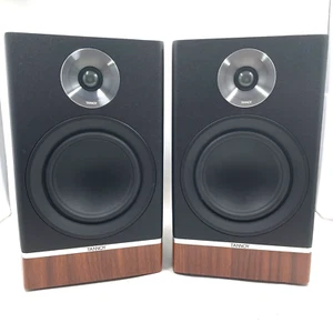 Tannoy Platinum B6 Speakers Pair Black Brown Wood Bookshelf Compact Loudspeakers - Bild 1 von 14