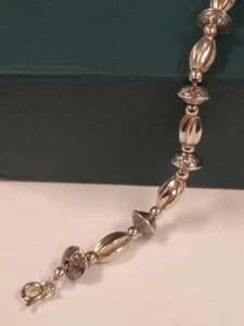Sterling Silver 7.5" Very Unique Bracelet 10.2 Gr. - Picture 1 of 7