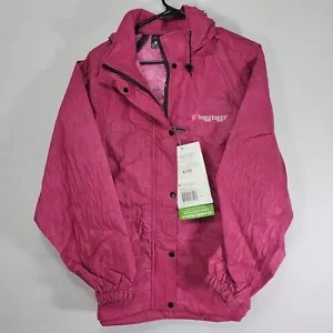 Frogg Toggs Women's Pro Action Jacket Rain Proof CHERRY Size Medium - Picture 1 of 7