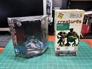2 Big Box Retro Odd Shape Games | Zephyr (Sealed) & Creatures (Original Release) - Picture 1 of 14