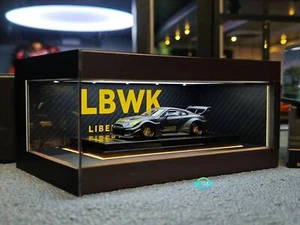 1/64 Diorama Car Showroom Models LED Light Display Box Car display Scene Models - Picture 1 of 33
