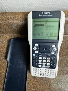 Working Texas Instruments TI-nspire Calculator Graphing Calculator With Cover - Picture 1 of 8