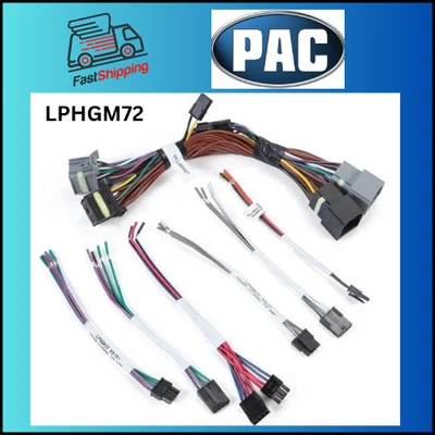 PAC LPHGM72 / LocPro AÑADIR un arnés en T AMP, LOC o DSP PARA CHEVY SELECT / GMC ---- Foto 1 de 4