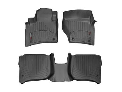 WeatherTech FloorLiner for 2013-2017 VW Touareg - 1st & 2nd Row, Black - Image 1 of 4