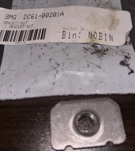 Samsung Original DC61-00201A OEM Genuine Washer Bracket Nut P1291 Po-Sphc T3 - Picture 1 of 8
