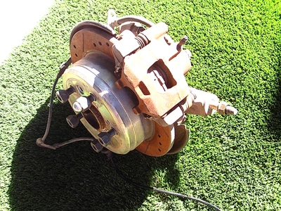 Conjunto de rotor de pinza de buje de nudillo trasero lado del conductor Lexus ES300 2001 Foto 1 de 4