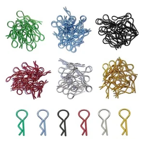 120Pcs RC Car Body Clip Pins R Shell Buckles for RC Car Parts Truck Buggy Cra... - Picture 1 of 4