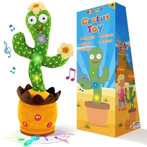 Juguetes de cactus parlantes para bailar Ayeboovi para bebé niño pequeño, interactivo para hablar ca... - Imagen 1 de 8
