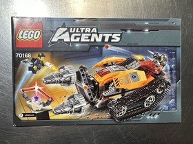 2015 LEGO Ultra Agents 70168 Manual Booklet Only  Used Condition