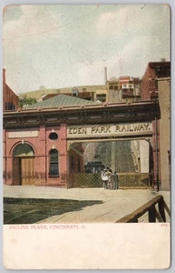 Cincinnati Ohio Undivided Back Postcard Incline Plane - Bild 1 von 2