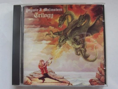 Yngwie J. Malmsteen Trilogy CD 1986 Polydor Early USA Press EX Condition Tested Foto 1 de 3