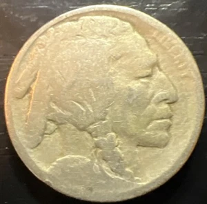1913-P BUFFALO NICKEL - Type 1 - Picture 1 of 2