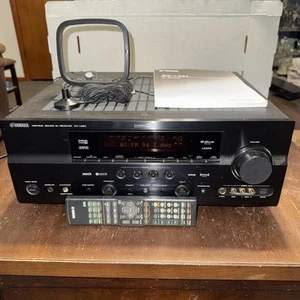 Yamaha RX-V663 7.2 Channel Natural Sound AV HDMI Stereo Receiver w/Remote Bundle - Picture 1 of 9