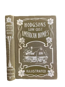 Hodgsons Low Cost American Homes 1905 Antique Hardcover Illustrated - Bild 1 von 14