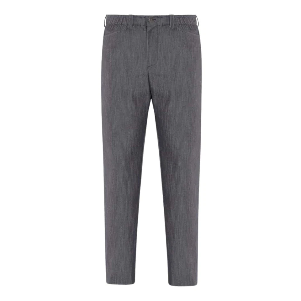 Pantalone Cuoco Giove Jeans Grigio con Fascione Sudore - GIBLOR'S - Pizzaiolo - Immagine 1 di 1