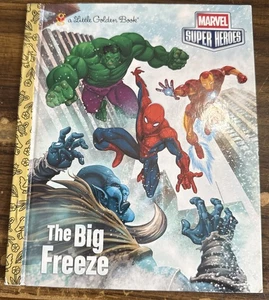 The Big Freeze (Marvel) (Little Golden Book) 2013 1st Ed/9th Print EXC Condition - Picture 1 of 7