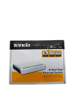 Tenda Network S108 8-Port Fast Ethernet Switch - Picture 1 of 6