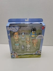 Bluey Heeler Family & Mates 8 Figure Dog Pack - Picture 1 of 2