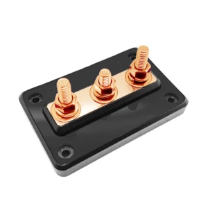 Bloque de distribución de 3 puntos SMD UB-3 con hardware de cobre sin oxígeno - Imagen 1 de 1
