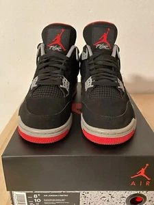 Jordan 4 OG Bred - 2019 Release - EU: 42 - US: 8.5 - UK: 7.5 - Bild 1 von 7