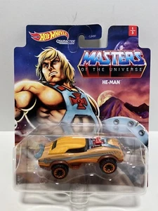 Hot Wheels Character Cars Masters Of The Universe HE-MAN NEW!!! - Picture 1 of 6