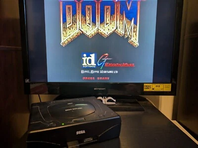 Doom (Sega Saturn, 1997) Disc Only Tested Working - Image 1 of 3
