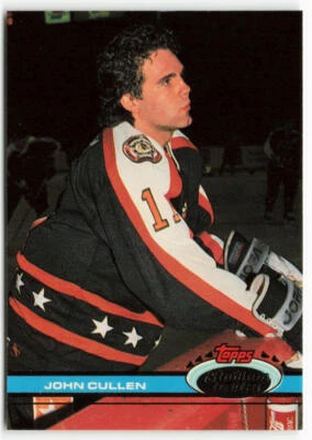 1991 John Cullen Topps Stadium Club - Hartford Whalers - Image 1 of 2