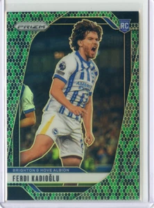 2024-25 Panini Prizm EPL FERDI KADIOGLU RC ROOKIE #183 SNAKESKIN PRIZM SSP - Foto 1 di 2