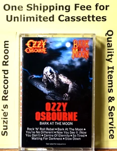 Cassette Ozzy Osbourne Bark at the Moon TESTED Hard Rock Metal EX -Coupons! - Picture 1 of 5