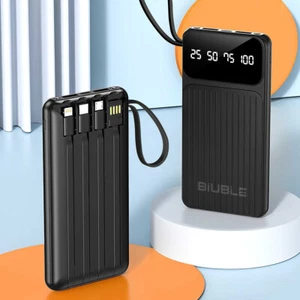 9000000mAh Powerbank Externer Batterie Ladegerät ZusatzAkku USB-C Für All Handys - Bild 1 von 10