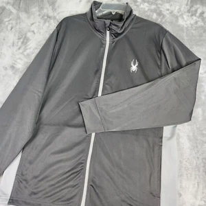 Spyder Jacke Herren L grau Full Zip leicht Performance Active SPSGD073 NEU - Bild 1 von 10