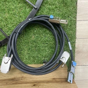#6. Lot 2 Cable EMC DDU-500-0088-0001 - TurboTwin SAS Server 2m Mini SAS Cable - Zdjęcie 1 z 2