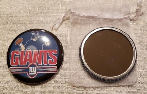 Pocket Purse Mirror New York Giants Cover
