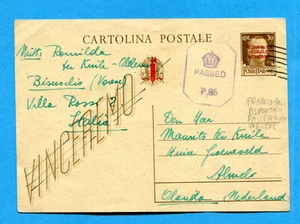 RSI DESTINAZIONE OLANDA E FRANCOBOLLI ASPORTATI -c.30 di R.S.I. (C104) (287445) - Imagen 1 de 2