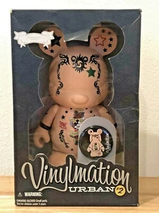 DISNEY 2009 SAMPLE 1/1 MICKEY MOUSE VINYLMATION URBAN 2 SAILOR TATTOO FIGURINE - Picture 1 of 10