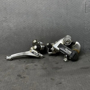 Vintage Shimano Derailleur Set RD-A250 FD-A250 Front Rear Short Cage - Picture 1 of 13