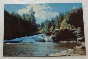 Swallow Falls, Shallow Falls State Forest, Maryland. Postkarte (U2) - Bild 1 von 2