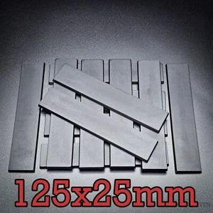 125x25mm Rectangle Plain Bases FDM Printed Wargaming Plastic Bases - Picture 1 of 8