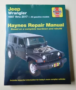Manual de Reparación Jeep Wrangler Yj / Tj / JK, Año 1987-2017 - Imagen 1 de 1