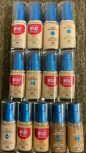 COVERGIRL OUTLAST ALL-DAY 3-IN-1 Foundation YOU CHOOSE **EXPIRED**