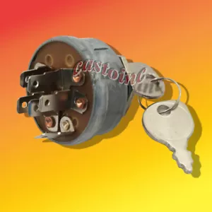 Interruptor de encendido se adapta a Toro 27-2360. con vástago de montaje de 9/16" modelos Groundmaster - Imagen 1 de 3